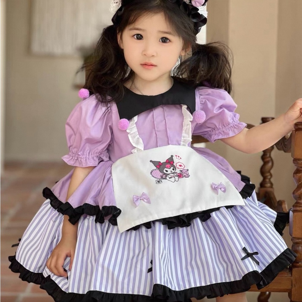 Halloween costume kuromi dress 130cm